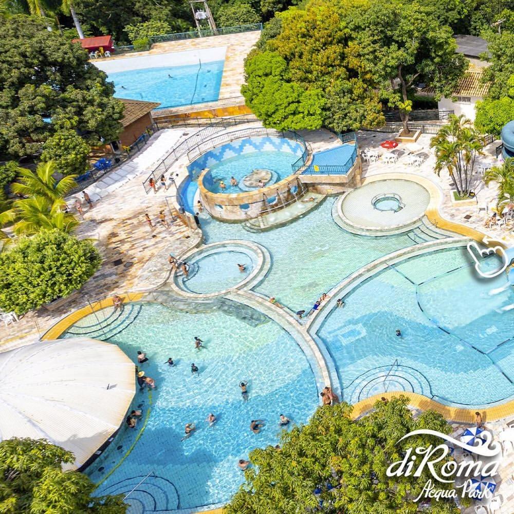 Hotel Spazzio Diroma Cafe Da Manha E Acesso Ao Acqua Park Caldas Novas Exterior photo